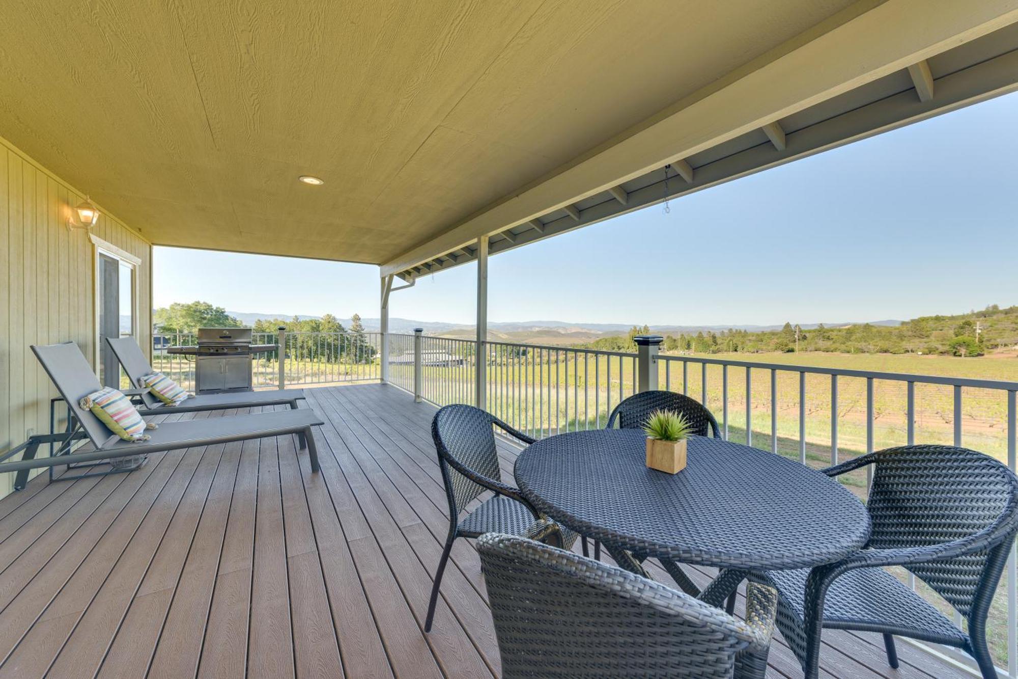 Kelseyville Cottage Private Deck And On-Site Winery Exterior photo